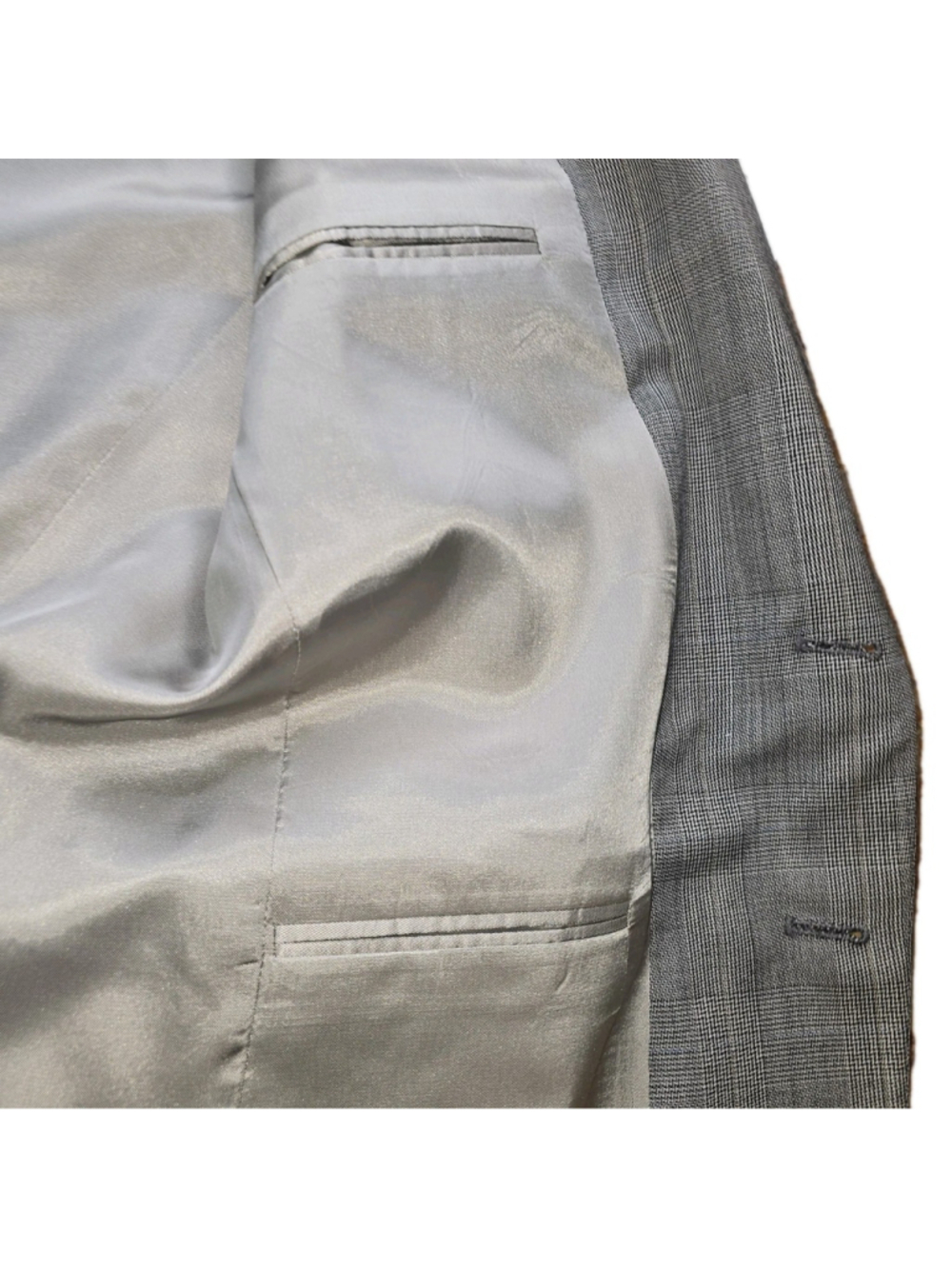 Gordon Thomas Collectibles Blazer Mens 42R Gray Worsted Wool Sport Coat USA - Picture 10 of 12